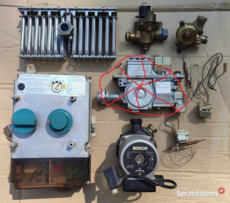 Junkers ZR, ZWR moduł sterujący, sterownik pieca