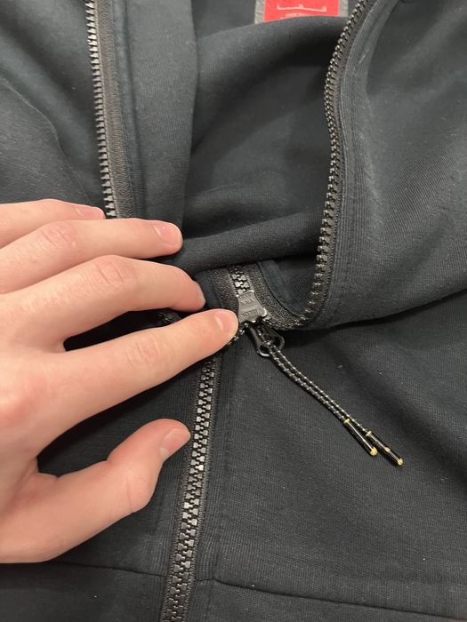 Кофта zip hoodie nike tech fleece L size