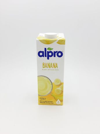 Alpro растительное молоко банан кокос миндаль ваниль соя бариста
