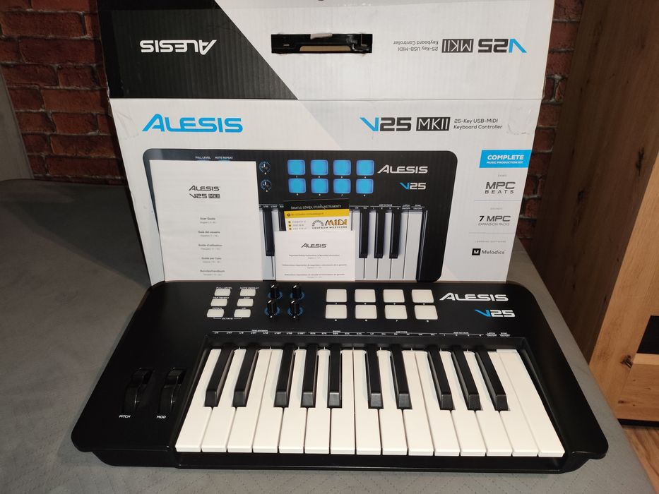 Kontroler MIDI alesis V25 MK2