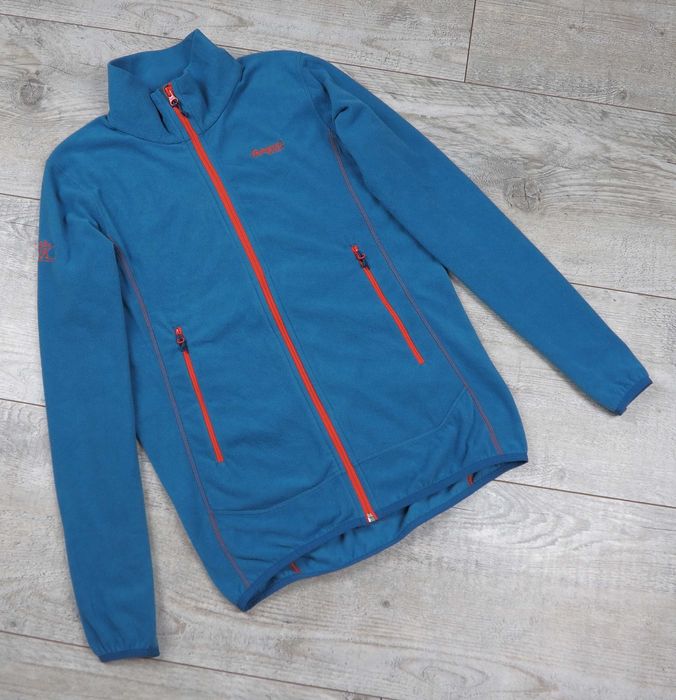 BERGANS_Lovund Fleece Jacket_polarowa bluza męska_rozmiar S