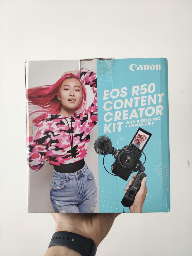 Новий Canon EOS R50 Content Creator KIT (5811C059AA)