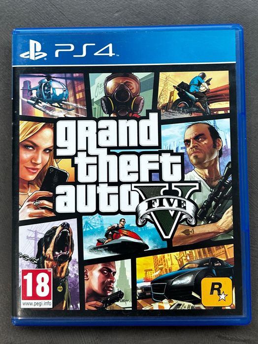 Jogo PS4 Gran Theft Auto V