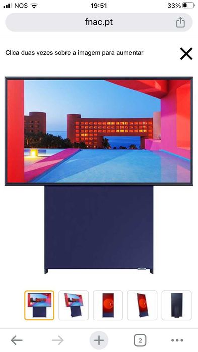 TV Samsung The Sero QE43LS05TA