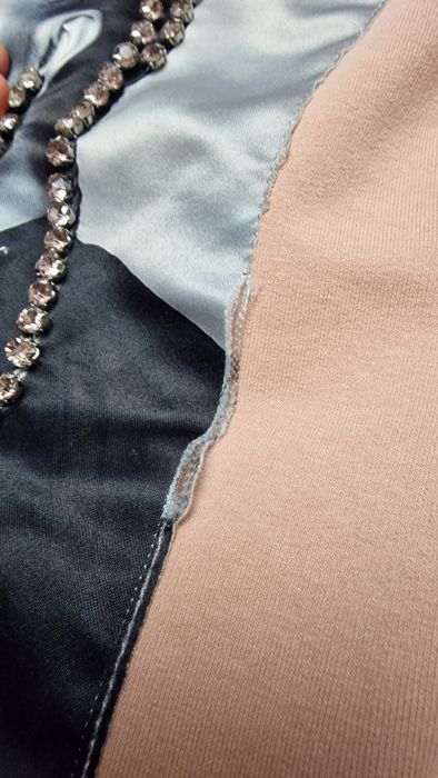 Sukienki 2sztuki 2pak długi rękaw szara i brudny róż rozm.134 święta