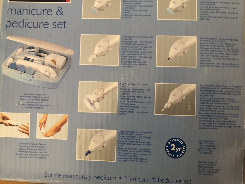 Kit unhas como novo com muitos acessorios
