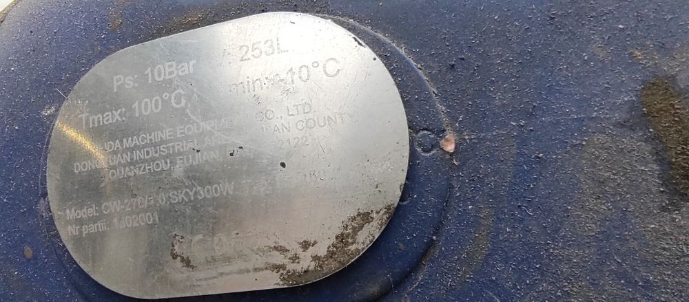 Kompresor sprężarka duża 250 litrów 3 tłokowa butla zbiornik pompa