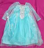 Roupa de fantasia criança - Elsa do Frozen  - 5/6 anos