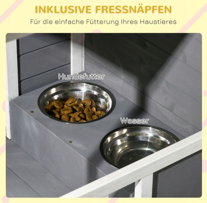 Domek dla małego lub średniego psa