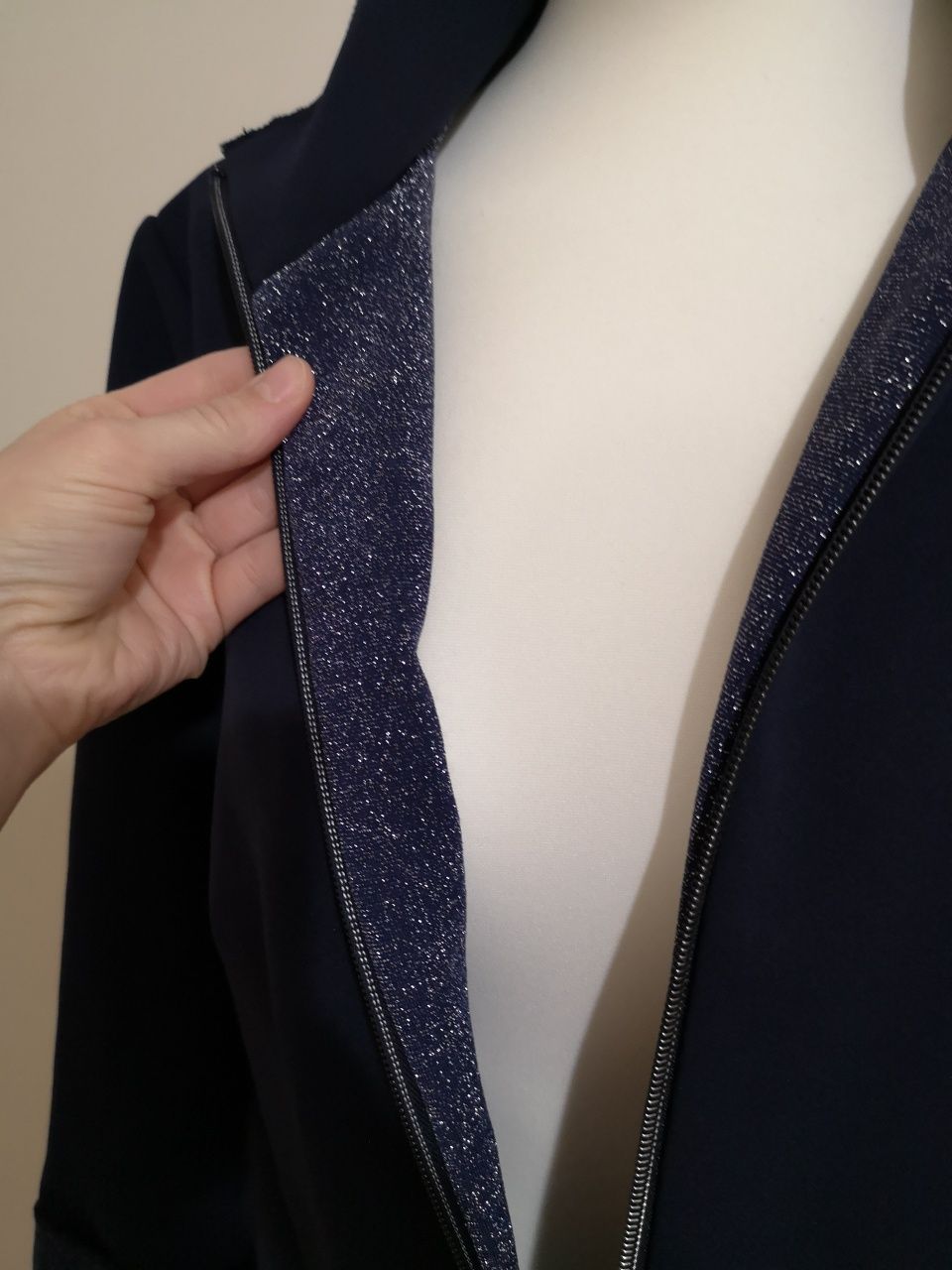 Nowa Elegancka Kurtka żakiet bluza M