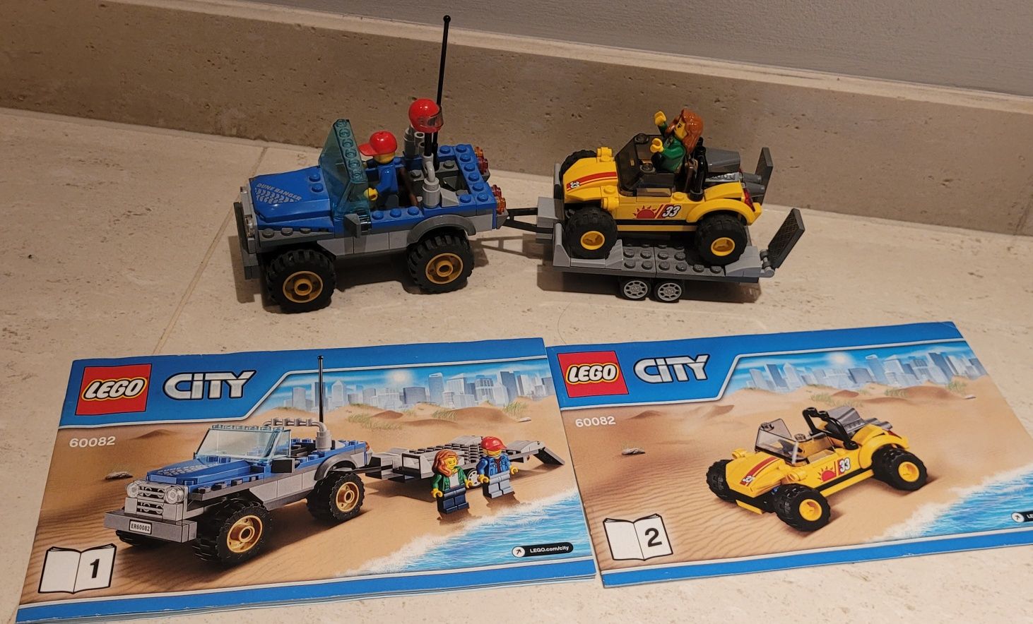 Lego City 60082 Terenówka z przyczepą i buggy