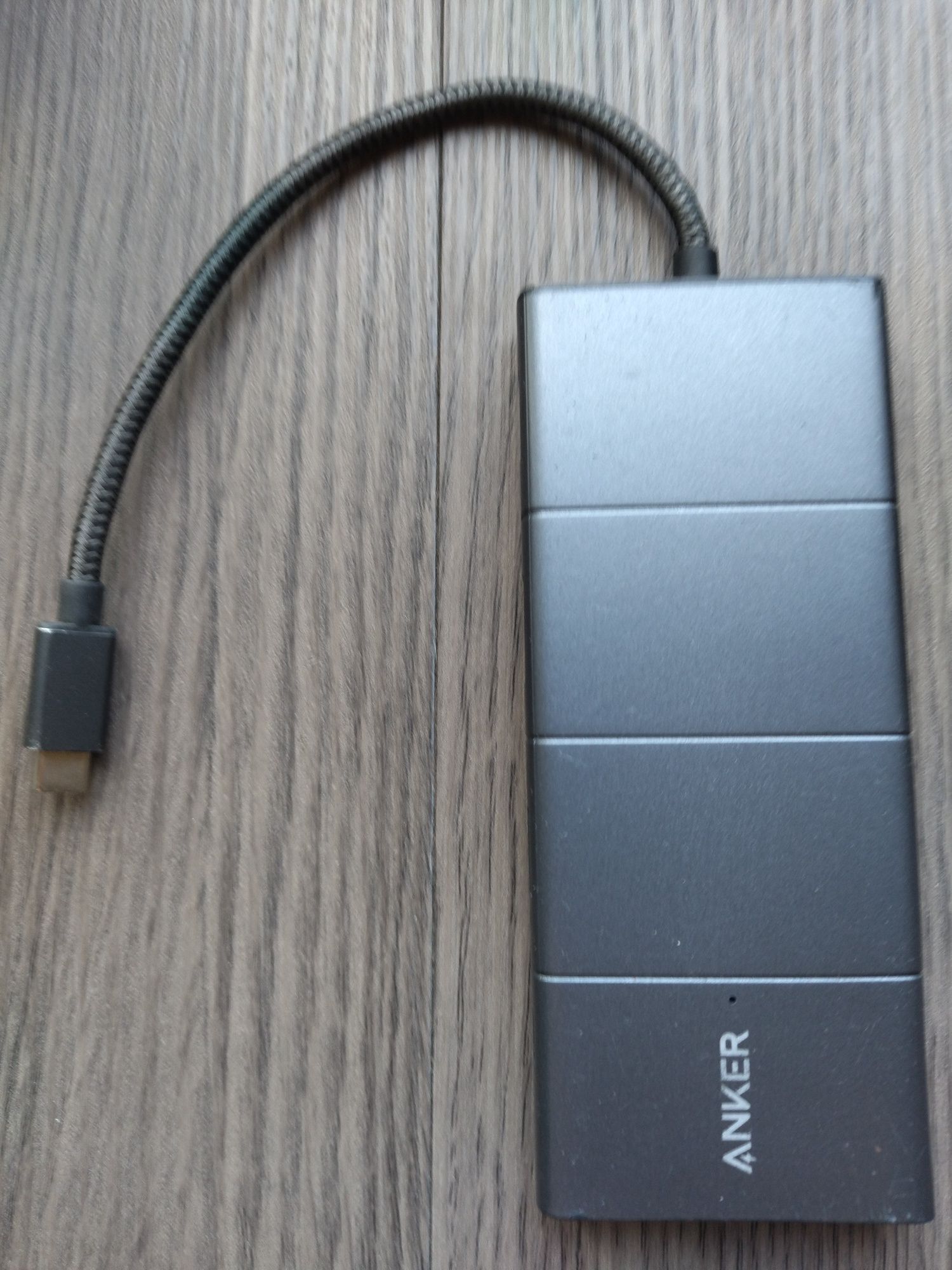 Хаб (адаптер) Anker 565 USB-C 11-в-1 Grey (A8388) Концентратор