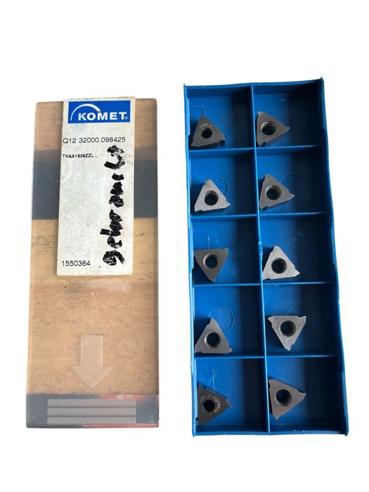 Płytki tokarskie KOMET TNAA1606ZZL – 10 sztuk