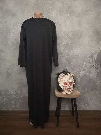 Карнавальный костюм мантия ряса маска хелоуин дьявол черт
