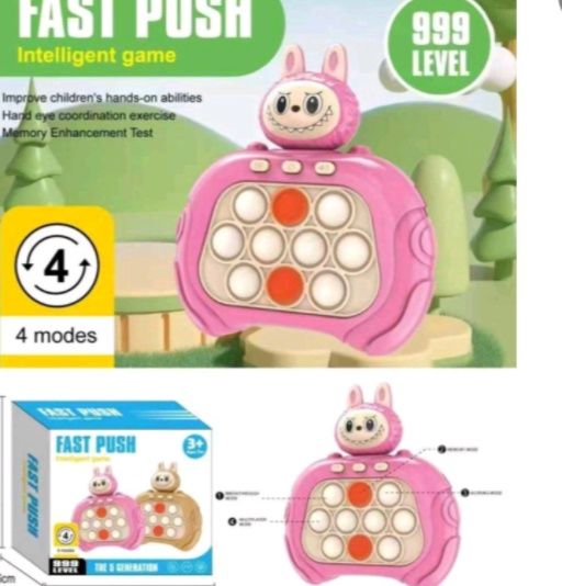 Zabawka fazy push labubu dla dzieci