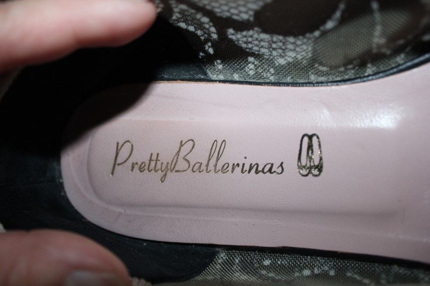 Nowe buty PRETTY BALLERINAS balerinki kryształki swarovski 36