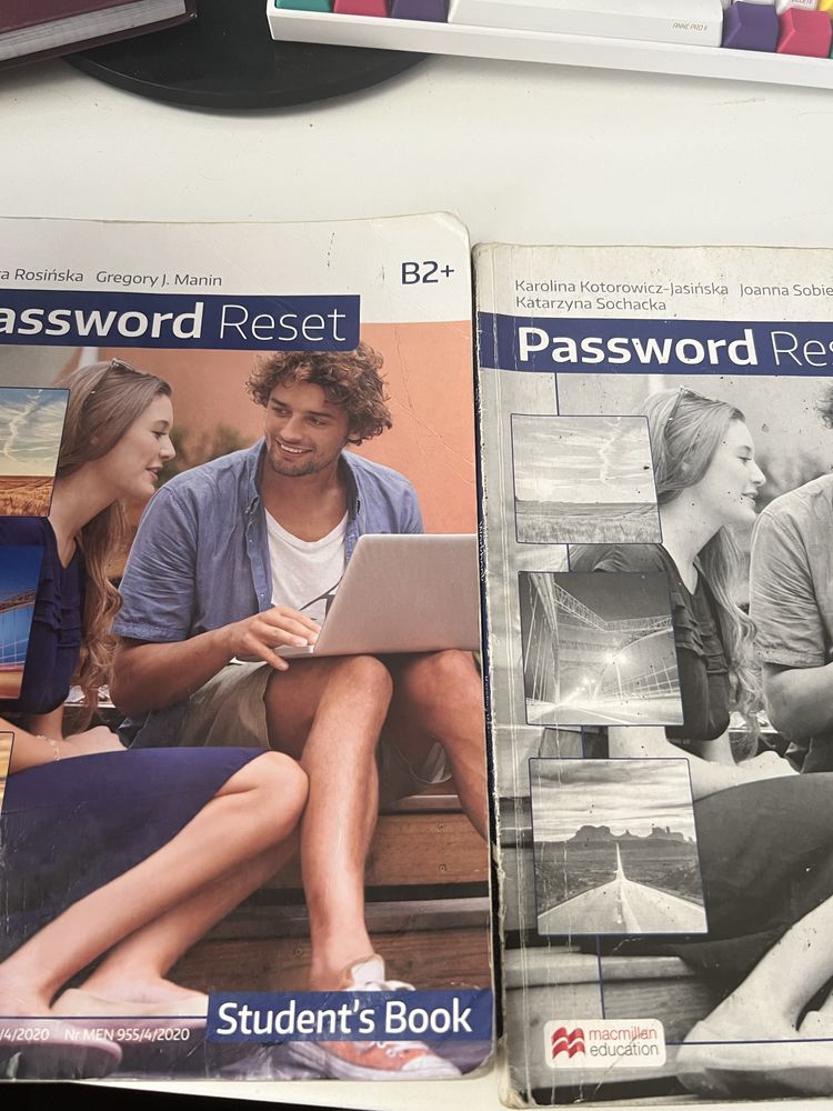 password reset b2+ podręcznik + ćwiczenia