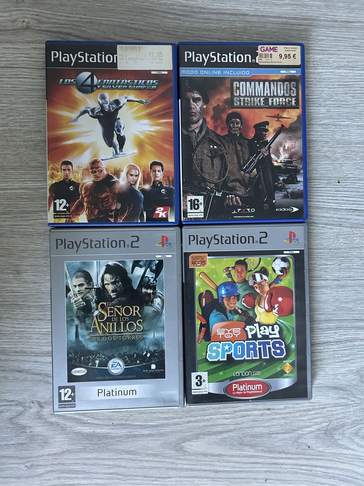 Varios jogos PS2