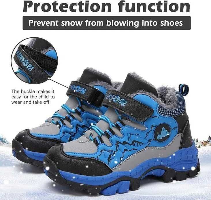 Nowe buty chłopięce / turystyczne / trekkingowe / zimowe / R-33 !3237!