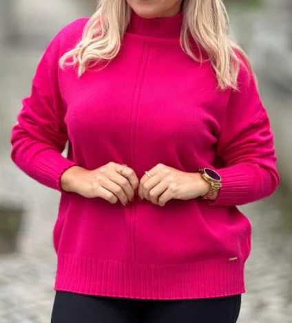 Camisola Ferrache rosa fucsia (NOVA COM ETIQUETA)