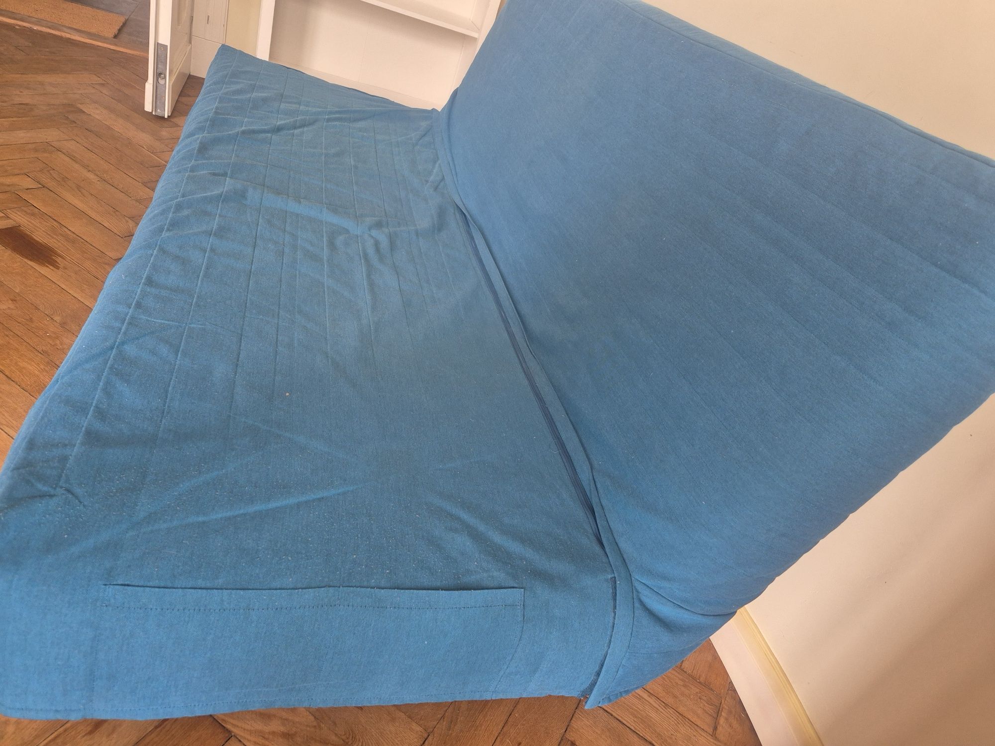 Ikea Nyhamn rozkładana sofa z pojemnikiem na pościel