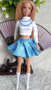 022 ciuszki ubranka spódniczka bluzeczka rajstopki dla Barbie