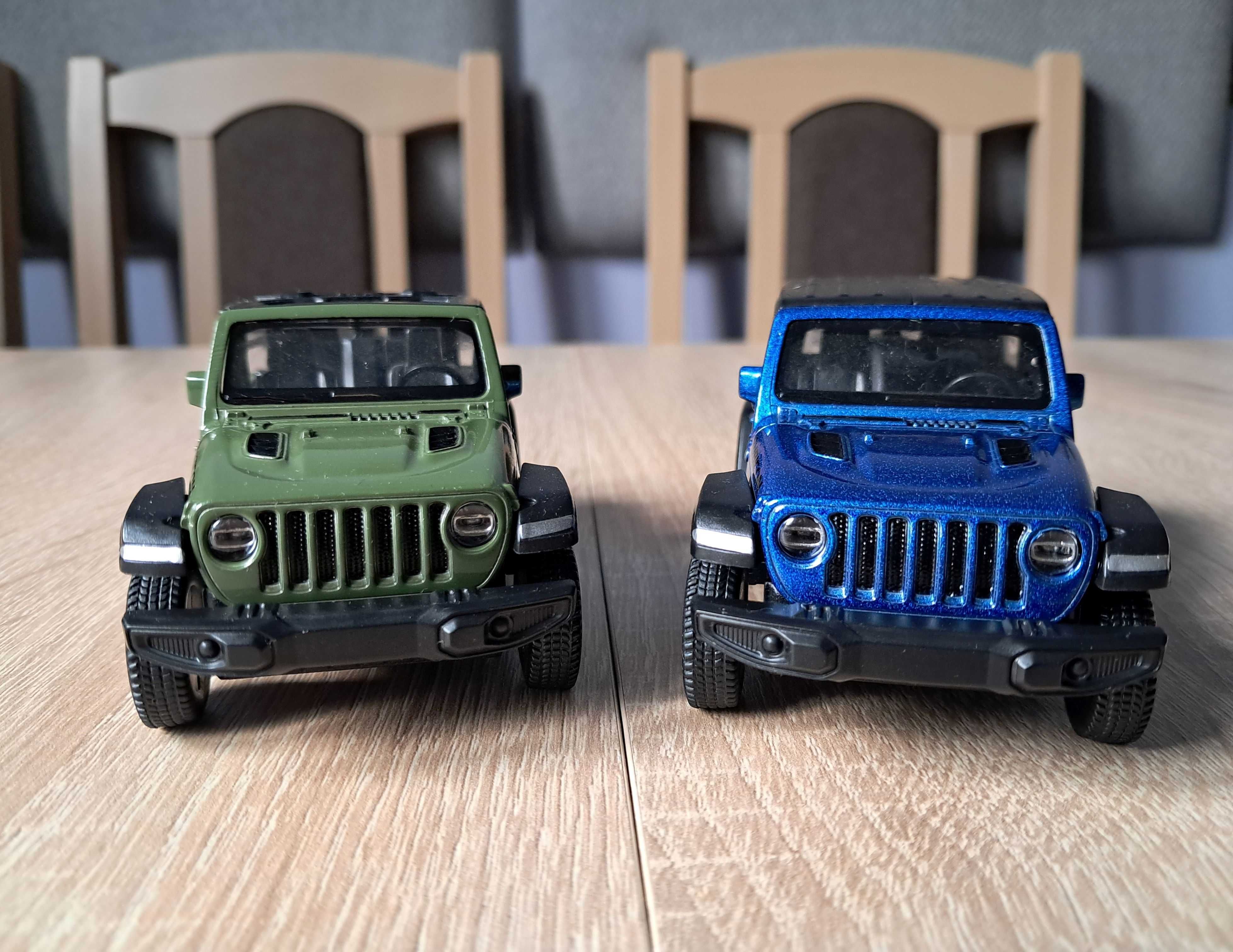 Jeep Wrangler Rubicon zestaw cabrio i dach firmy RMZ. Skala 1:34