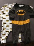 Batman rampersy z długim rękawem H&M