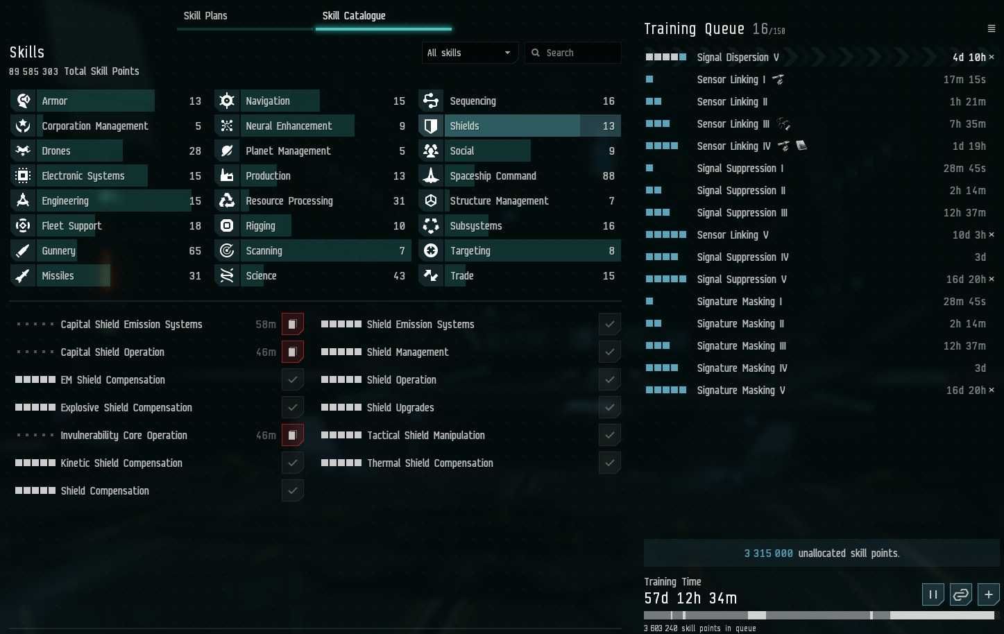 Персонаж EVE online