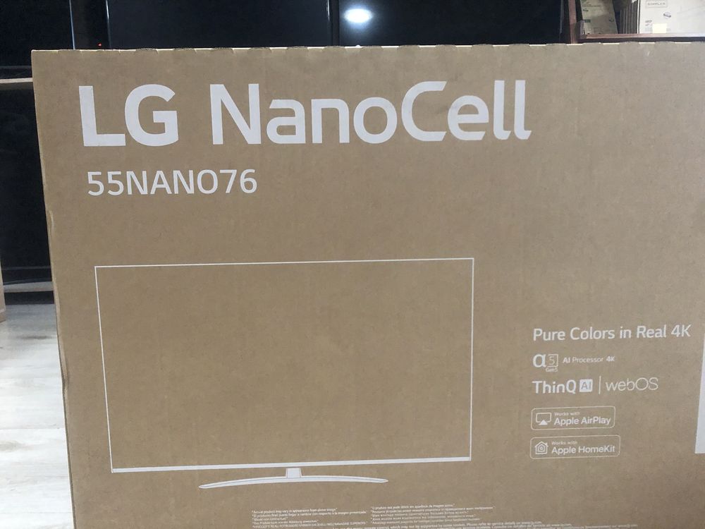 Телевізор LG 55nano766 Новий Гарантія 1 Рік