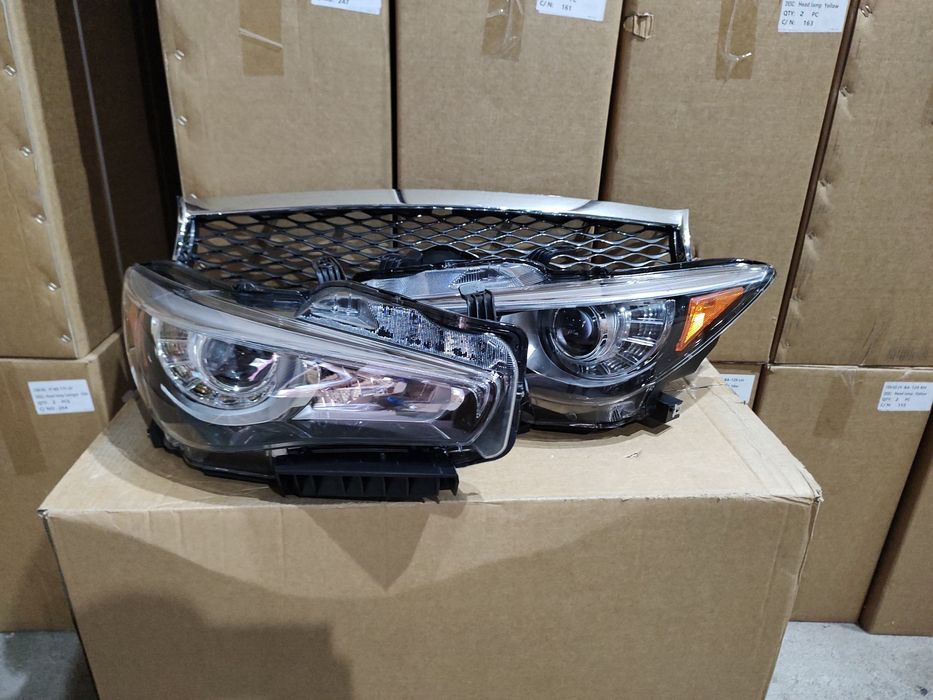 Фара AFS Infiniti Q50 Инфинити ку 50 фары оптика Infinity