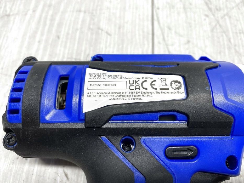 WKRĘTARKA AKUMULATOROWA KINZO 14,4V – Wiertarko-wkrętarka 2w1 300 mAh