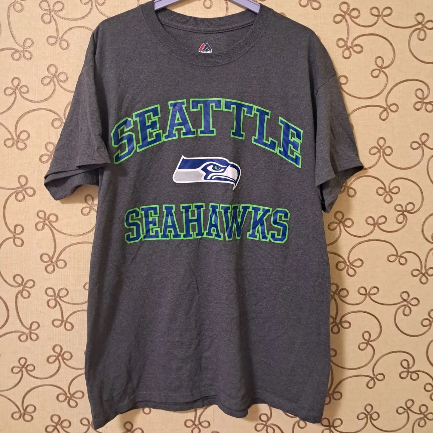 Футболка NFL Seattle Seahawks Majestic Team Apparel nhl nba спорт