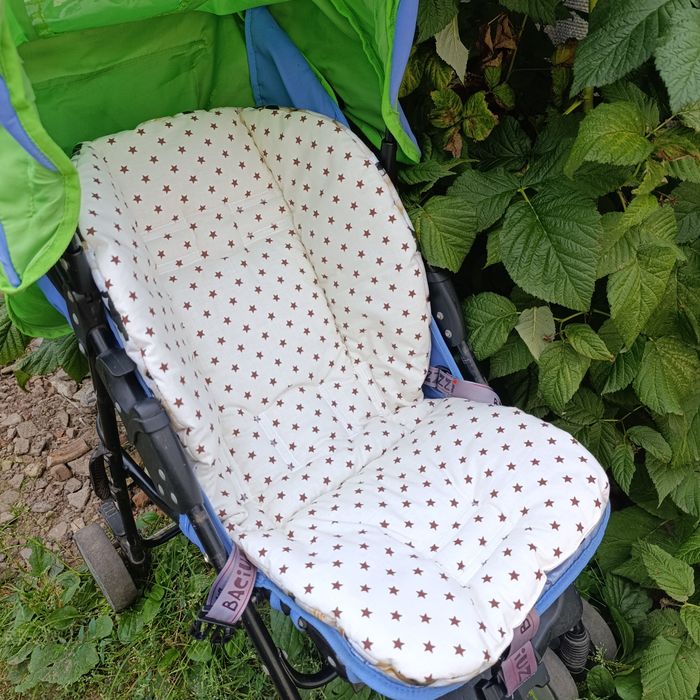 Матрасик вкладыш у коляску візок автокрісло автолюльку