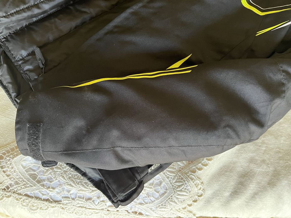 Blusão  motard  preto