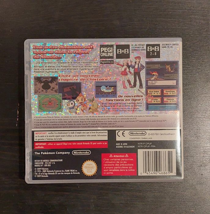 Pokémon Platinum DS Original