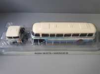 Skoda 706 RTTN + Karosa NO 80  skala 1:43