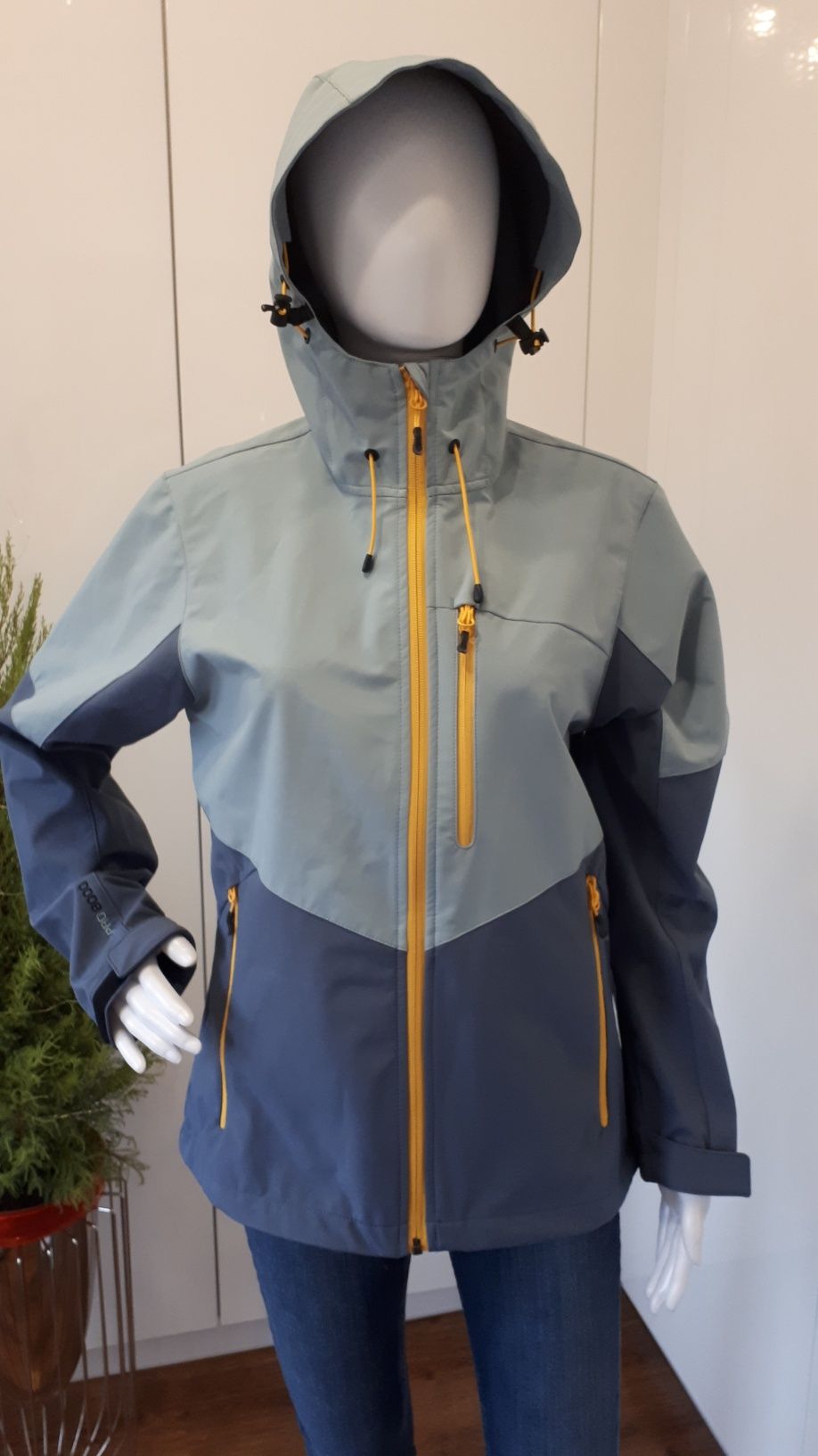 Kurtka damska softshell outdoor niebieska W-pro 8000 Whistler M