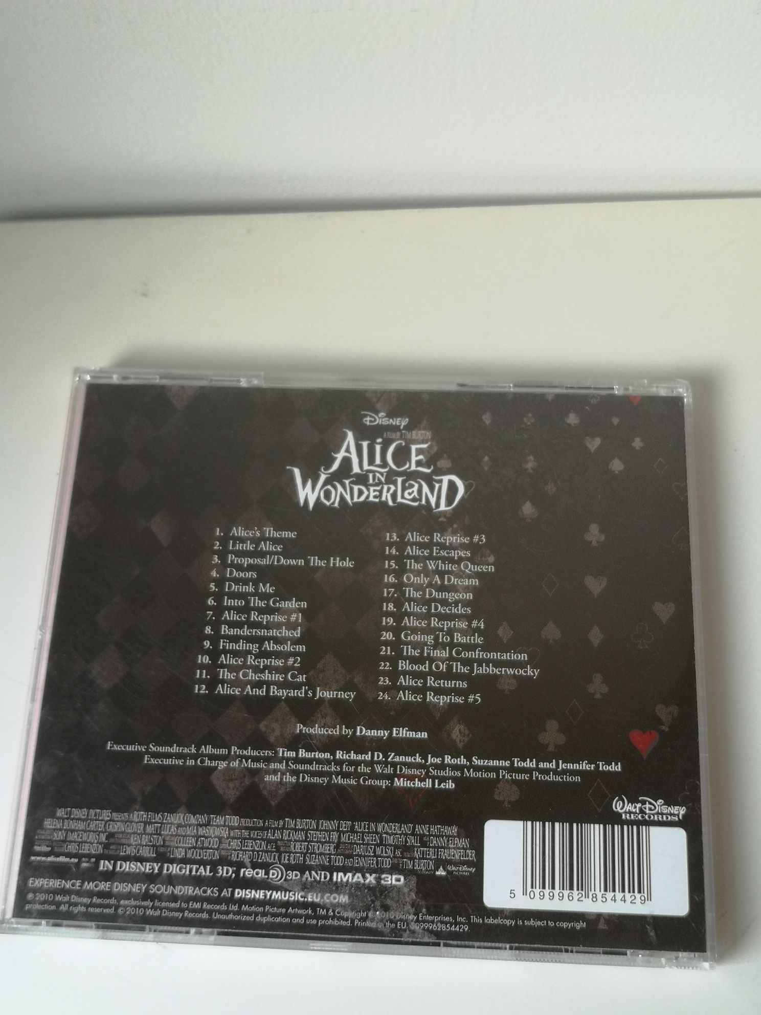 Banda sonora original Alice in Wonderland Danny Elfman