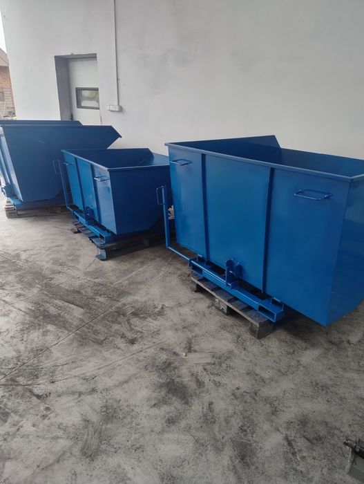 Kontener samowyładowczy, koleba 1m3