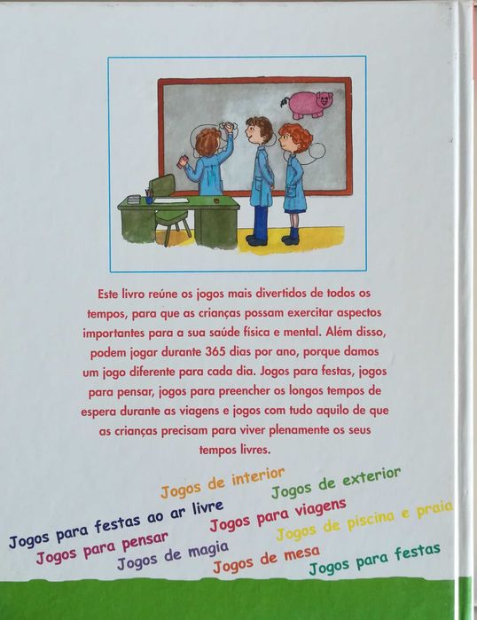 Livro infantil "Um jogo para cada dia - 365 dias"