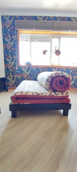 Sofá cama japonês - 5 peças