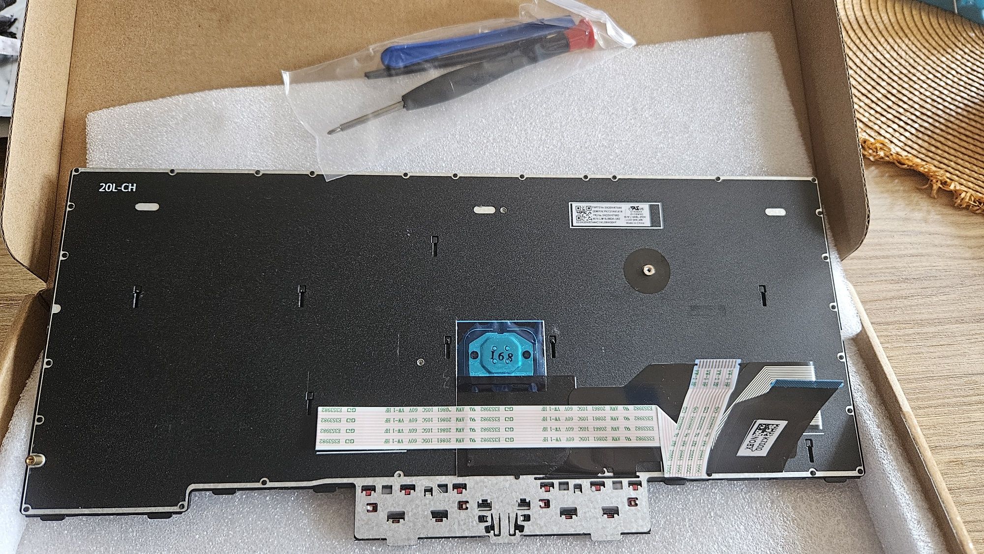 Klawiatura qwerty Lenovo Thinkpad L14 g1