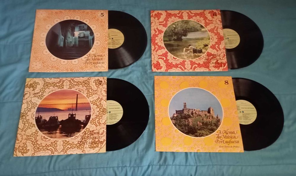 3 Caixas de Compilações / Colectâneas de Discos de Vinil