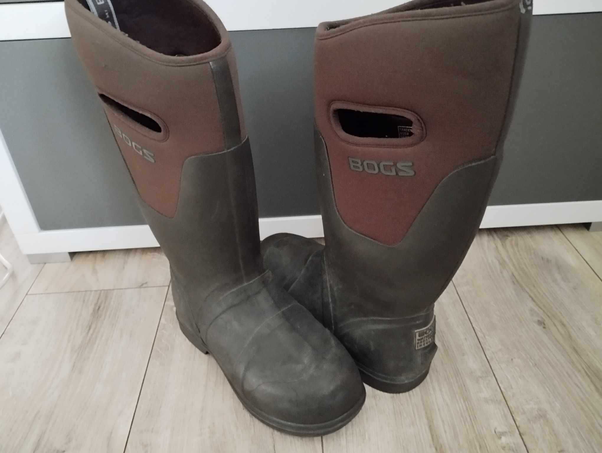 Bogs Tradesman Tall MT kalosze ocieplane myśliwi las ryby size 40