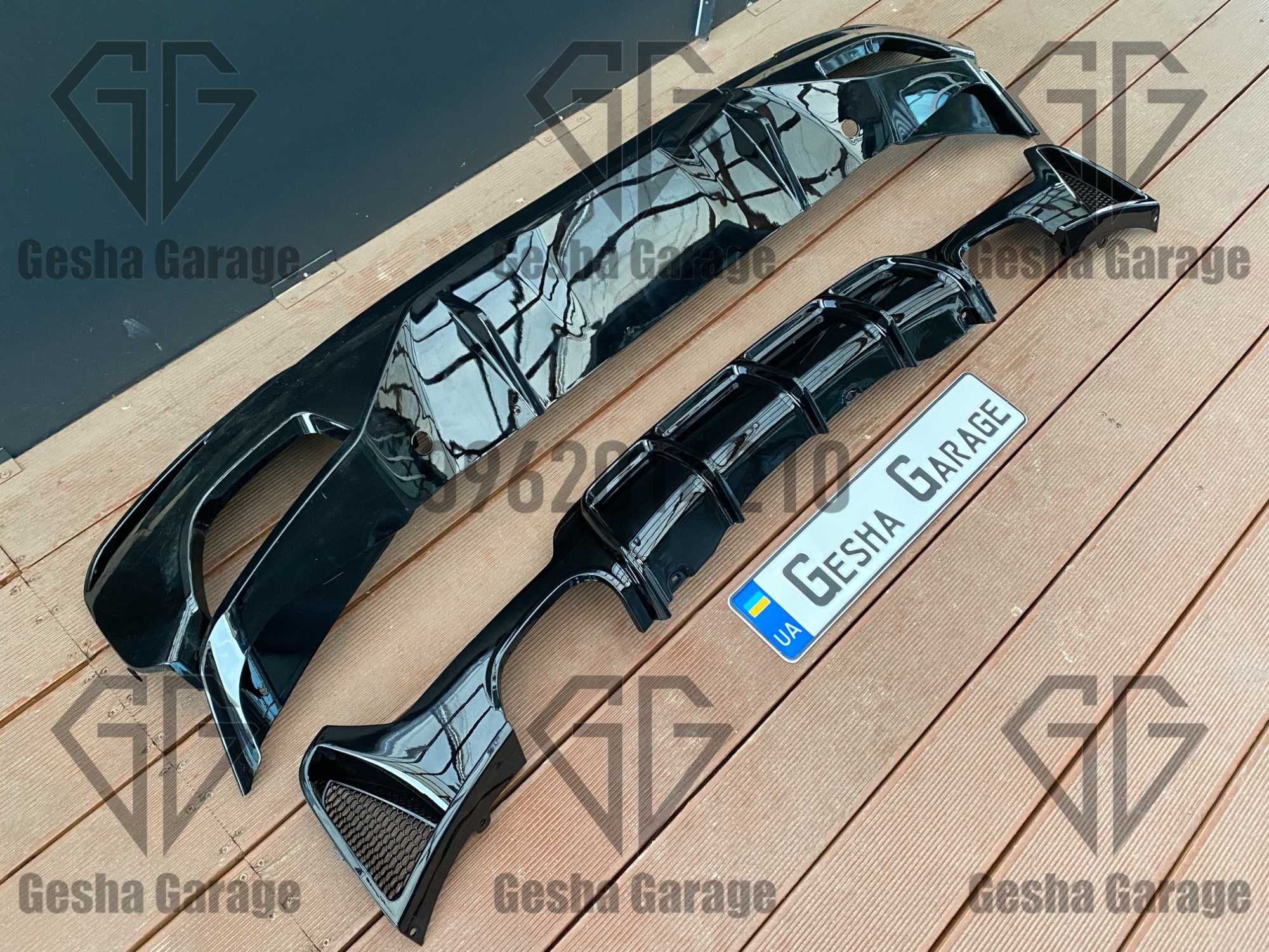 Дифузор f30G20f32f33f36f10f11g30f90g11g12g01 спойлер накладка M paket