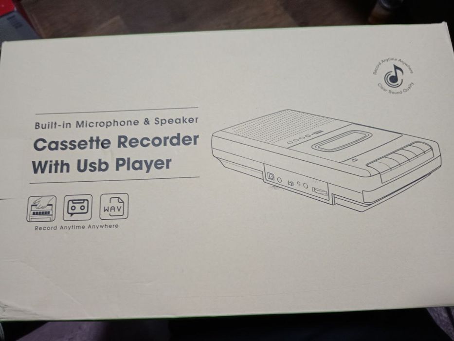 Кассетный магнітофон RQ-132USB auna с ЮСБ