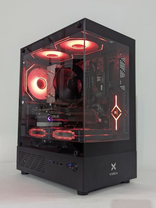 RTX ON! Комп'ютер RTX 3060 12Gb / Ryzen 5-5500 / 32gb DDR4 / SSD 1tb