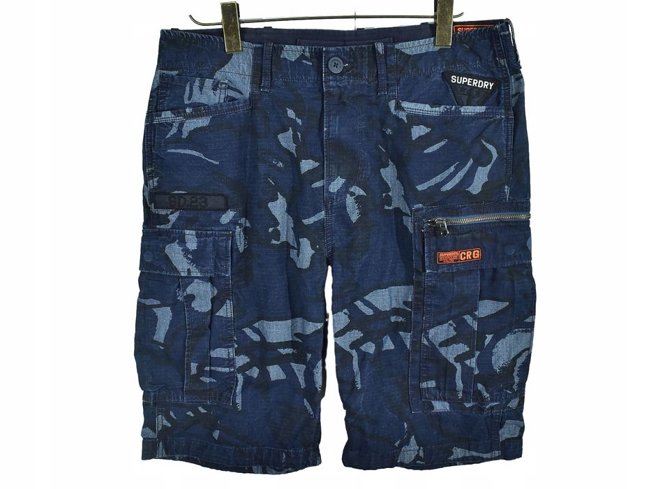 Superdry Cargoshort Spodenki Męskie Bojówki 33
