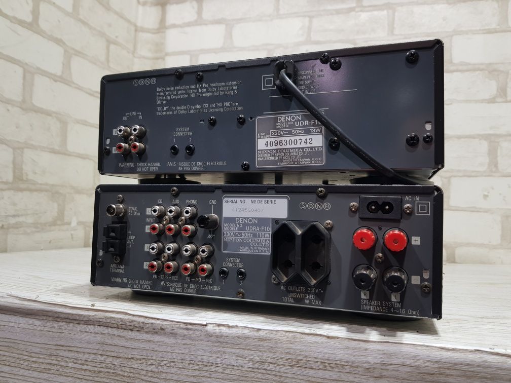 Стійка DENON UDRA/UDR-F10,підсилювач/касетна дека, б/у